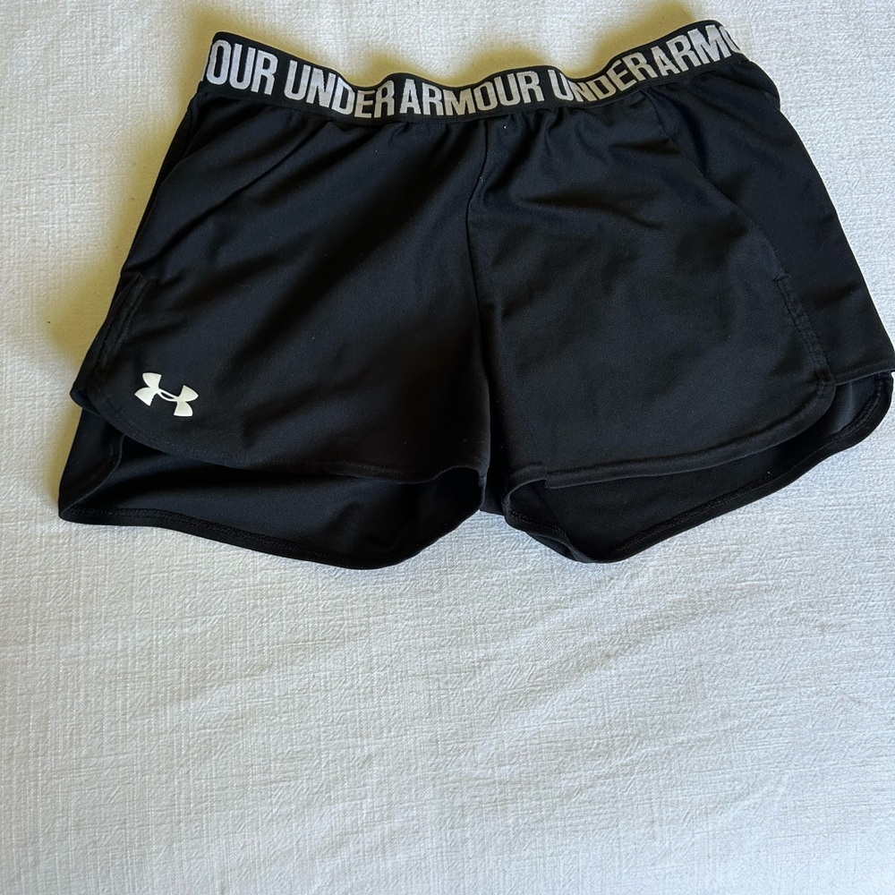 Under Armour Black Athletic Performance Shorts